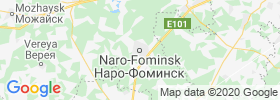 Naro Fominsk map